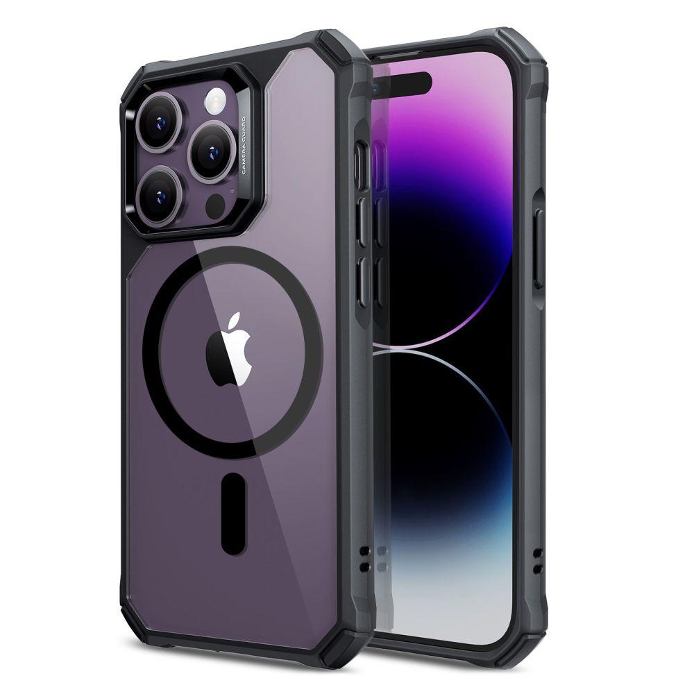 Чохол ESR для iPhone 14 Pro Max, Air Armor Halolock MagSafe, Black/Cleare (4894240161715)