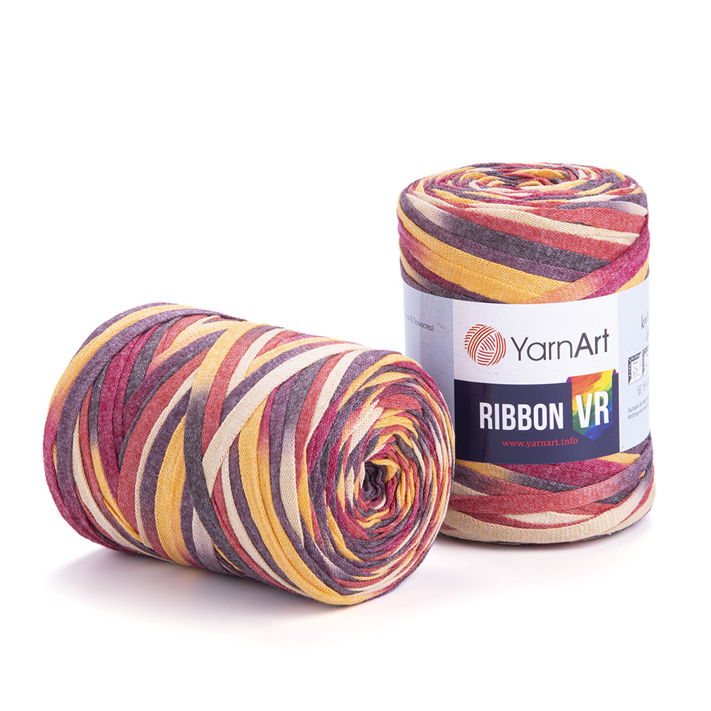 Yarnart RIBBON VR (Ріббон VR) №923 (Пряжа макраме, нитки для в'язання)