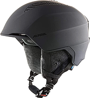 Лыжный шлем для сноуборда Alpina GRAND LAVALAN 54-57 см Чорний матовий