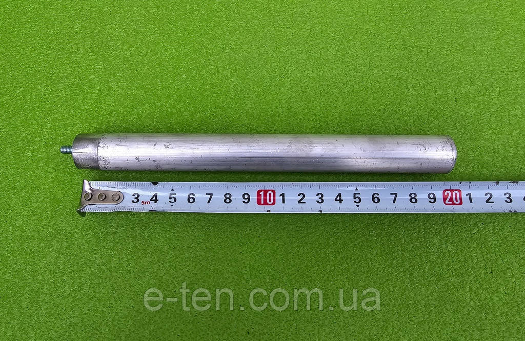 Анод магнієвий OASIS Ø20мм / L=200мм / різьблення M5*10мм ("гладкий" без швів) для бойлерів ARISTON