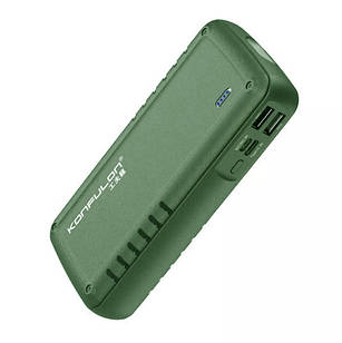 Car Ingiter Konfulon A15 9600 mAh + Power Bank 12V Green