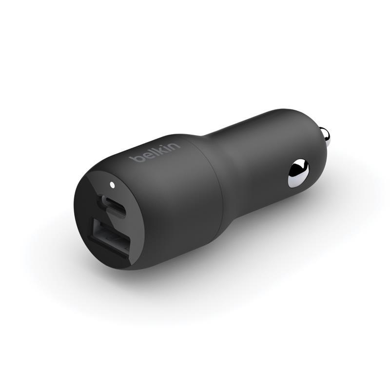 Автомобільний ЗП Belkin Car Charger 37W PD PPS Dual Black