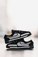 Мужские Кроссовки Nike Cortez x Union L.A Black Grey 40-41-43-45