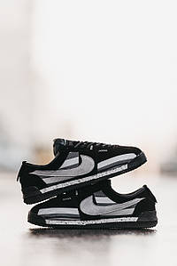 Чоловічі Кросівки Nike Cortez x Union L.A Black Grey 40-41-43-45