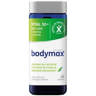 Bodymax Vital 50+ мультивітаміни, мінерали, екстракт женьшеню, 60 табл на 60 днів (Orkla, Данія)