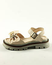 Босоніжки з бантом Phany 1271994 37 Персик шкіра 36, фото 3