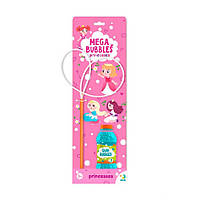 Мыльные пузыри DoDo "Mega Bubbles. Принцессы" 300245 (450 мл.), World-of-Toys