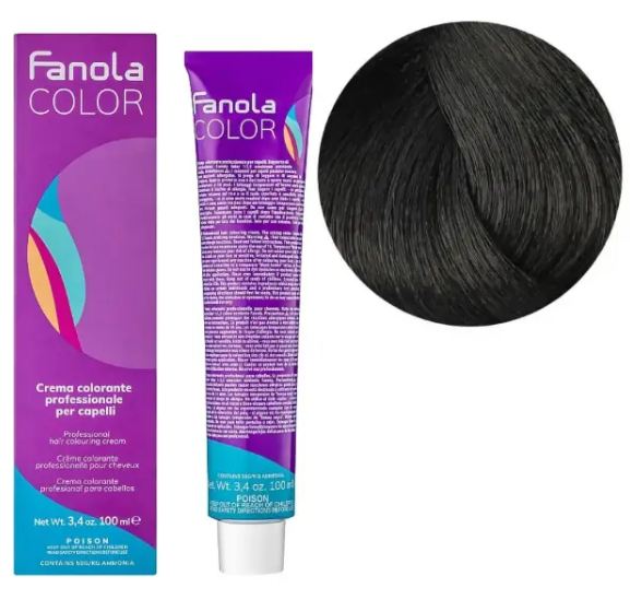 Крем-фарба для волосся Fanola №5/11 Intense chestnut ash 100 мл, фото 1