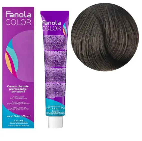Крем-фарба для волосся Fanola №6/1 Dark Blonde Ash 100 мл, фото 1