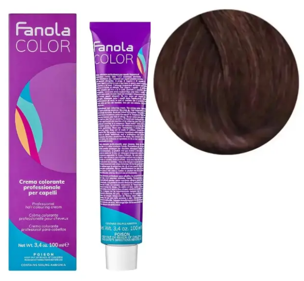 Крем-фарба для волосся Fanola №6/4 Dark blonde copper 100 мл