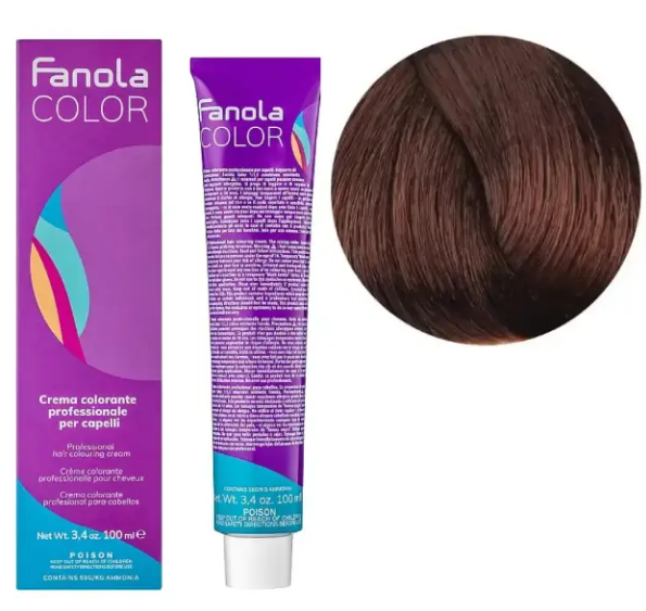 Крем-фарба для волосся Fanola №6/43 Dark blonde copper golden 100 мл, фото 1
