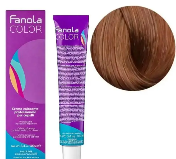 Крем-фарба для волосся Fanola №8/04 Light blonde copper natural 100 мл