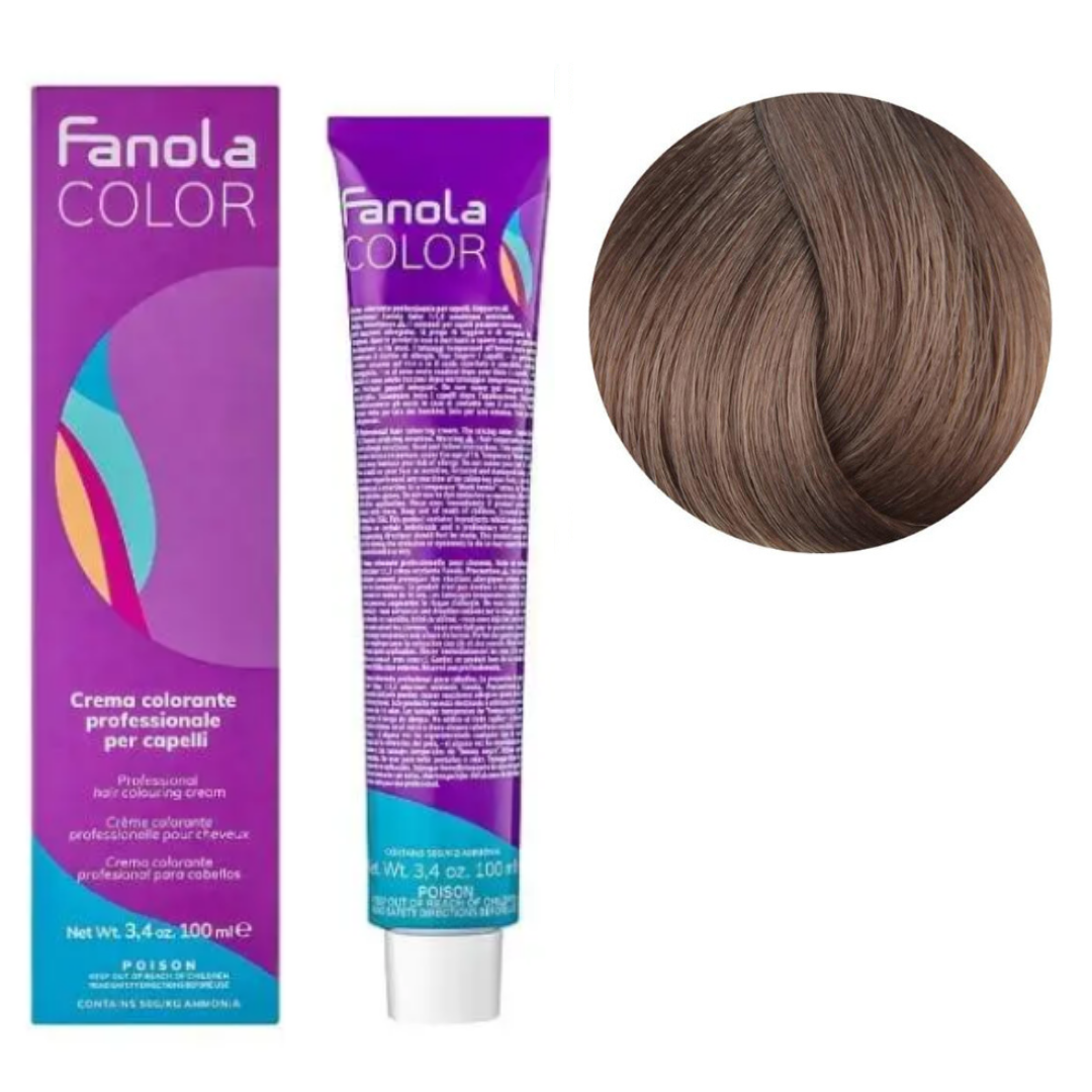 Крем-фарба для волосся Fanola №8/1 Light Blonde Ash 100 мл, фото 1