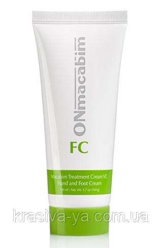Поживний крем для шкіри рук та ніг з вітаміном С Macabim Treatment Cream VC, 100 мл