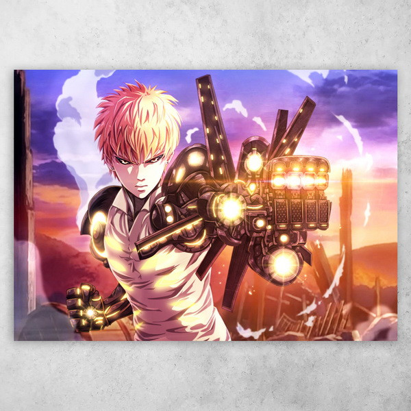 Аніме плакат постер "Ванпанчмен / One Punch Man" №30