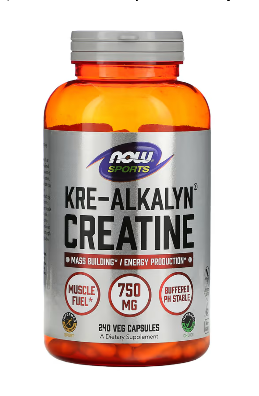 Now Kre-Alkalyn Creatine 240 caps