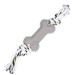 TAOTAOPETS 04A3301 DOG POY TOOS ROPE з сірою кісткою