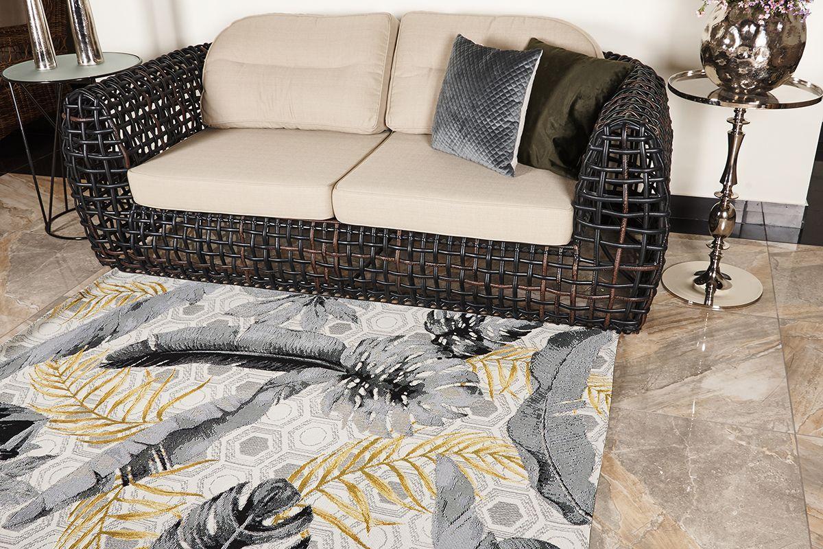 Килим для вулиці Jungle SL Carpet сірий  Розмір 160х230 см