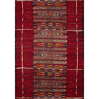 Килим для вулиці Afrika SL Carpet червоний в етнічному стилі  Розмір 160х230 см