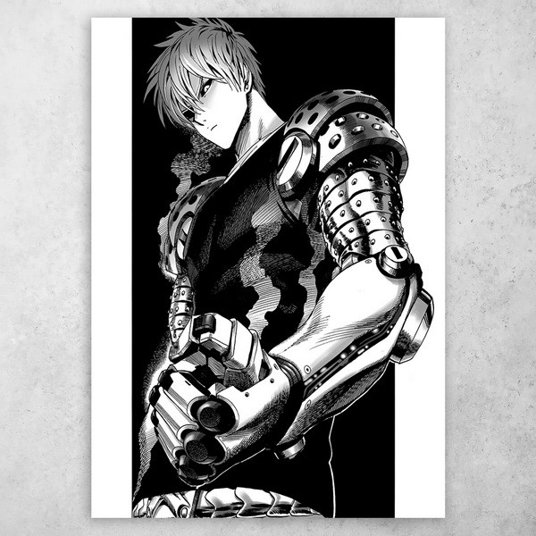 Аніме плакат постер "Ванпанчмен / One Punch Man" №38