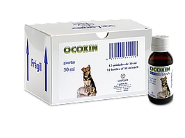 Ocoxin Pets добавка для пригнічення онкопроцесів у собак та котів 30 мл