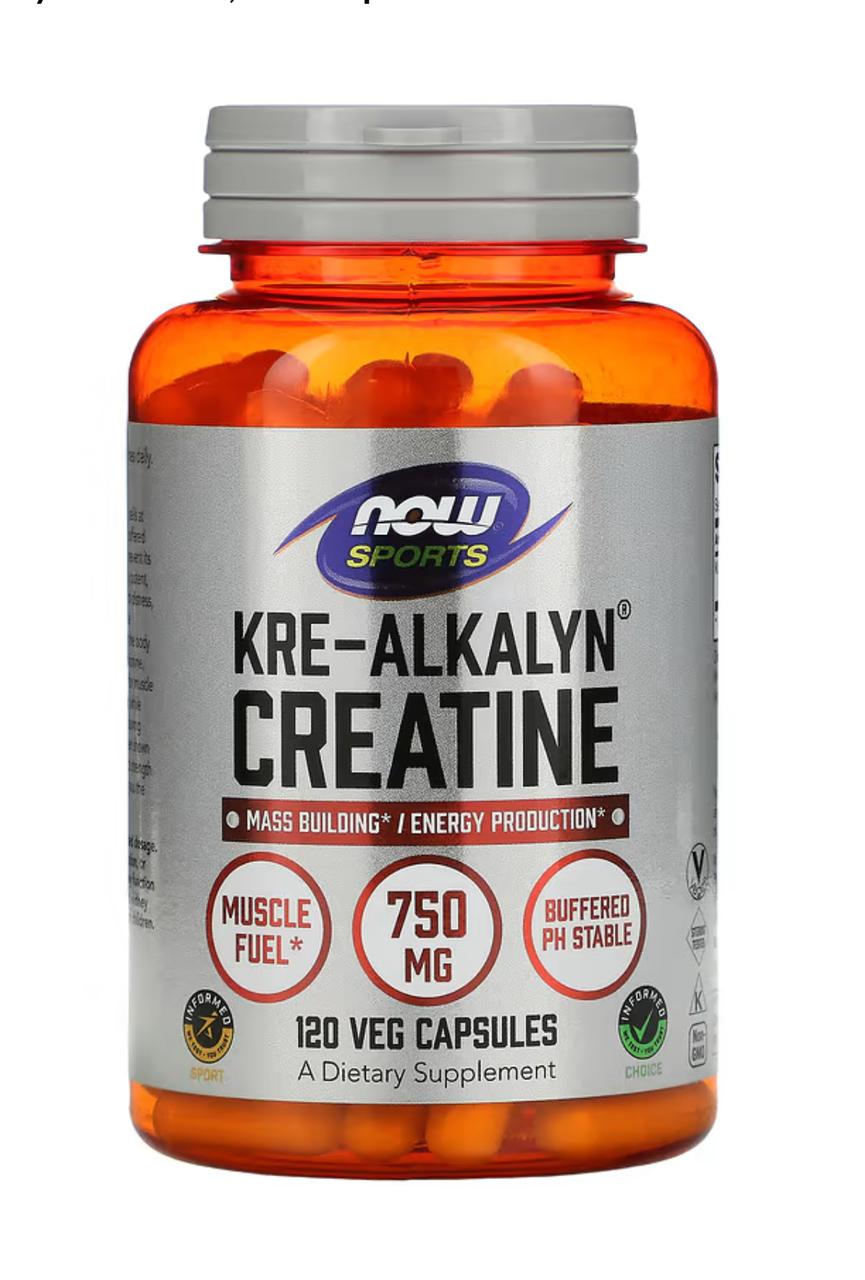 Now Kre-Alkalyn Creatine 120 caps