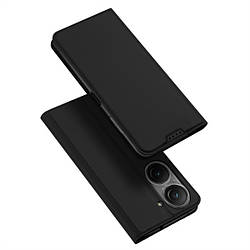 Чохол книжка Dux Ducis Skin Pro з кишенею для візиток для Asus Zenfone 9 / 10 Black