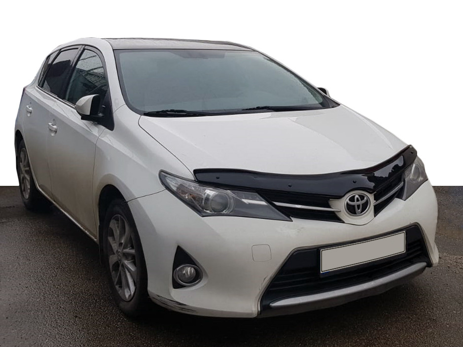 Дефлектор капота (EuroCap) для Toyota Auris 2012-2018рр.