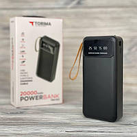 Power Bank Torima TRM-1021 20000 mAh с 4 кабелями