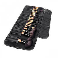 Набір пензлів для макіяжу з сумкою-органайзером, 24 шт.