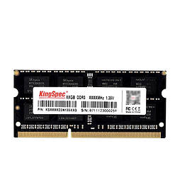 Оперативна пам'ять для ноутбука DDR3L 4GB KingSpec 1600MHz