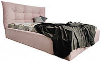 Кровать Calypso Premium 90 х 200 см Simple С дополнительной металлической цельносварной рамой Розовый