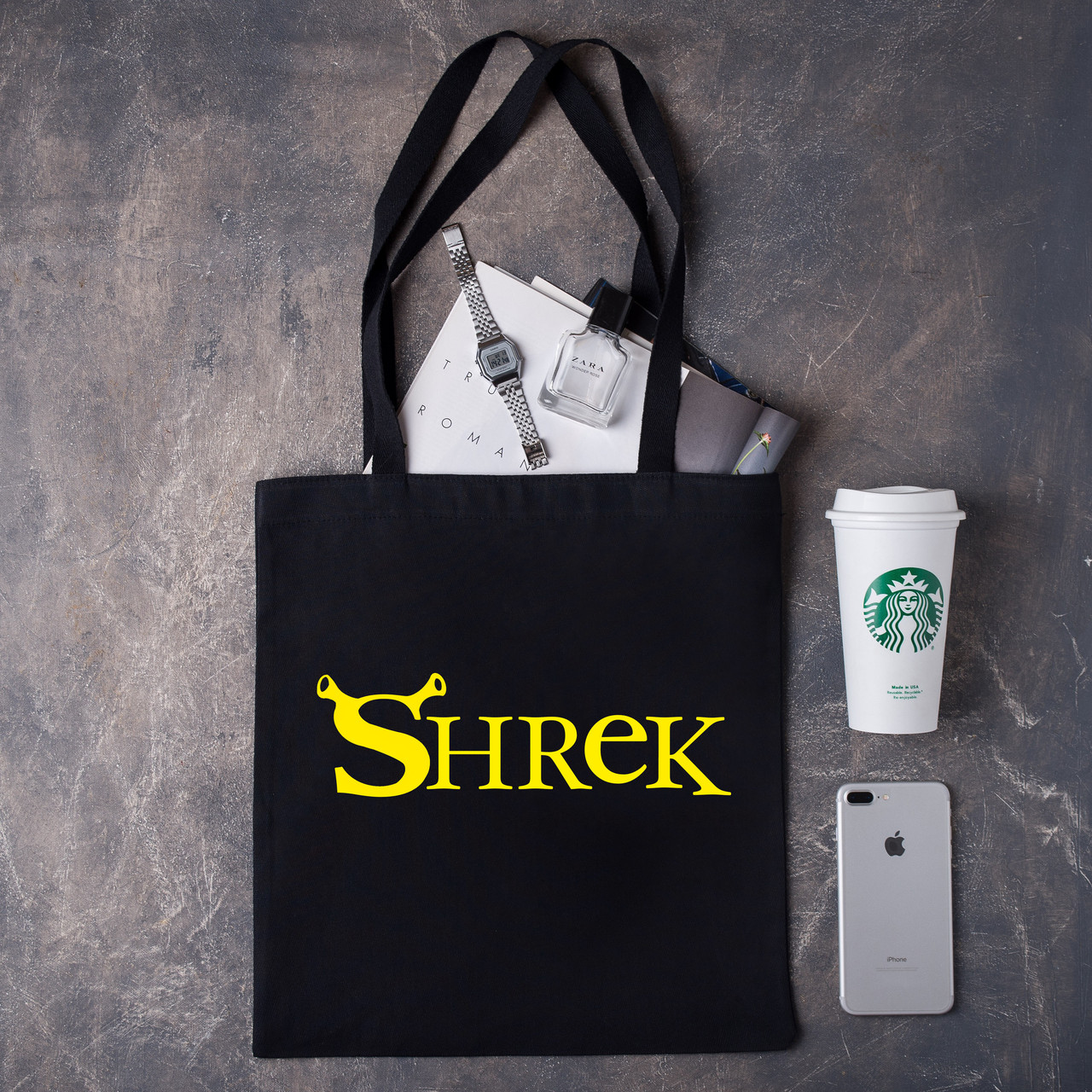 Шоппер прикольний з картинкою "SHReK"