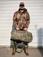 Баул, великий рюкзак - наплічник / сумка Піксель 65 літрів
