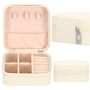 Скринька для прикрас (футляр для біжутерії) Springos 10 x 10 x 5 см HA1073 Poland