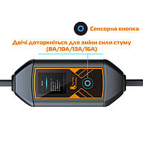 Зарядний пристрій Feyree для електромобілів Type 2 - CEE (red), 16 A, 11 кВт, 3-фазний, 4 м, фото 5