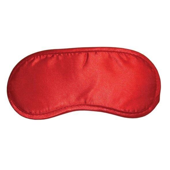 Маска на очах Sex And Mischief - Satin Red Blindfold, тканина, червона