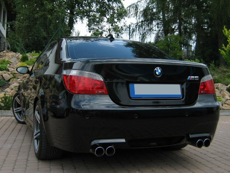 Купить Спойлер багажника БМВ Е60 стиль М4 (ABS-пластик), цена 1755 ...