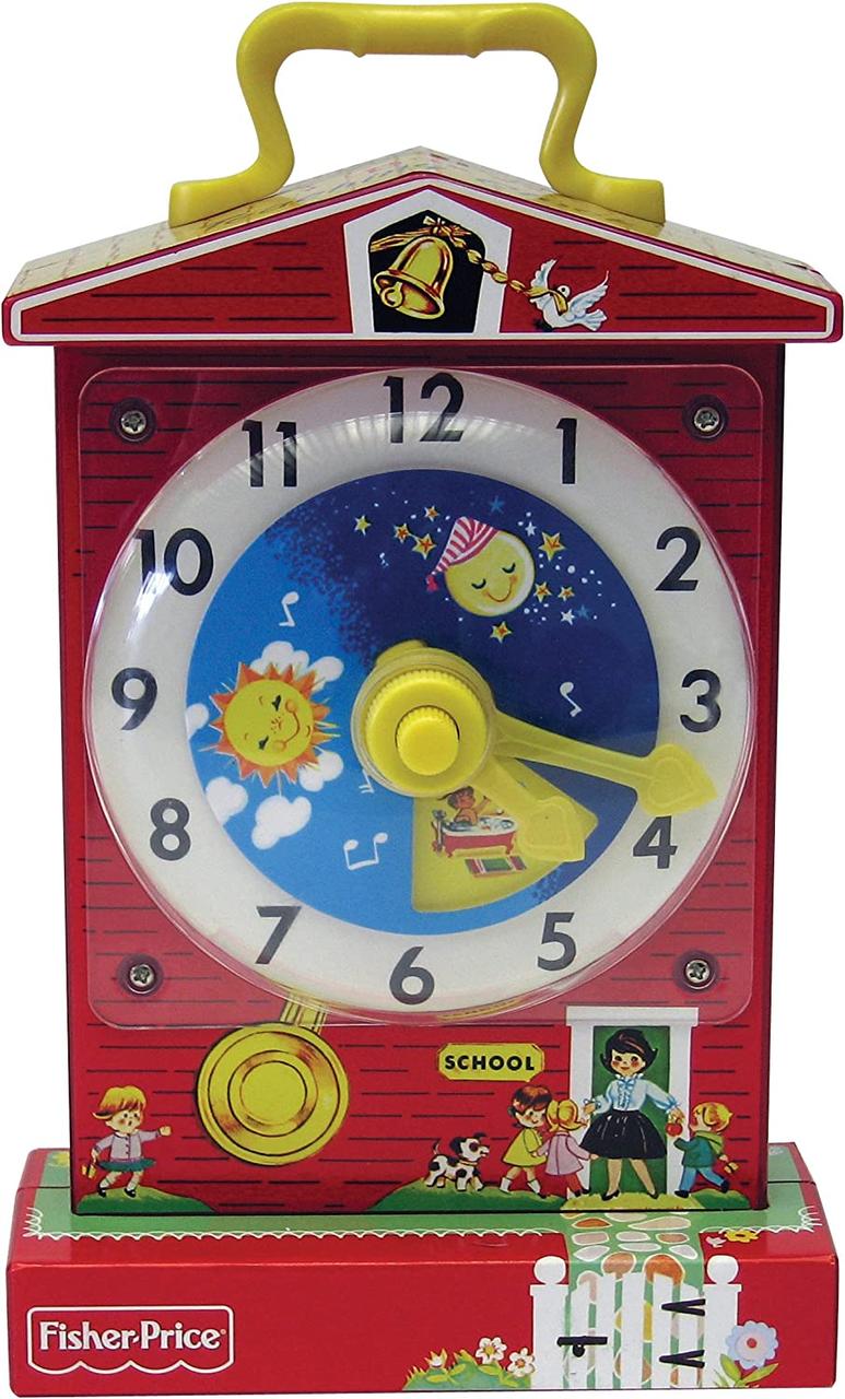 Fisher price music hotsell box teaching clock