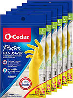 Резиновые перчатки PLAYTEX HandSaver для уборки на кухне и в доме (6 пар)