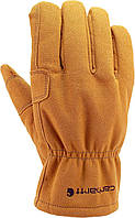 Small (Pack of 1) Brown Мужские кожаные перчатки Carhartt Fencer Work Glove