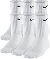 Large White Носки для тренировок NIKE Everyday Performance (6 пар)