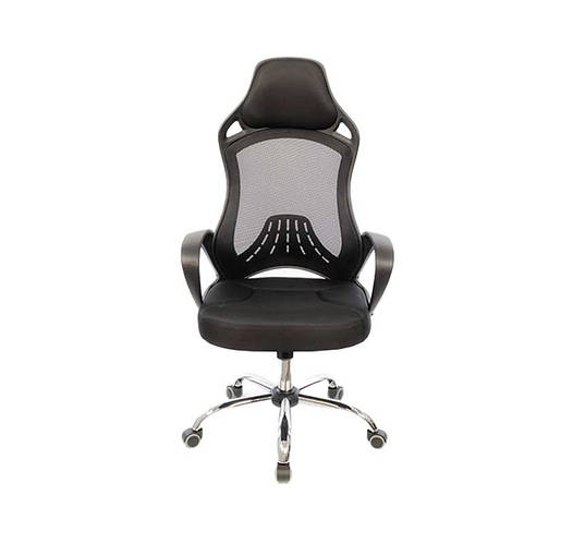 Купить Кресло АКЛАС Дорос Черное Офисное Кресло компьютерное Кресло для ...