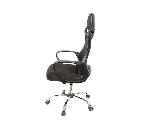 Купить Кресло АКЛАС Дорос Черное Офисное Кресло компьютерное Кресло для ...