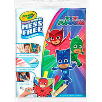 Книга-раскраска Crayola Color Wonder PJ Masks с волшебными фломастерами (75-2411)