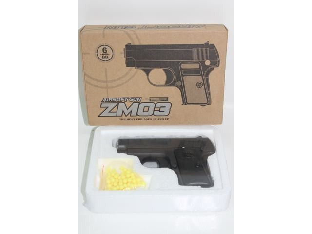 Пистолет металл+пластик ZM03 - фото 1 - id-p23123234