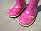 Гумові чоботи дитячі з затяжкою для дівчинки, фото 3