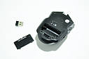 Безпровідна мишка Wireless Mouse G-698 1600DPI 2.4GHz Black, фото 7