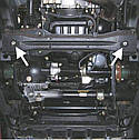 Захист двигуна Mitsubishi Pajero Wagon (1999-) (Захист двигуна Мітсубісі Паджеро Вагон) Кольчуга, фото 4