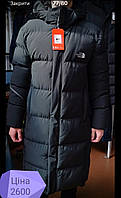 Зимня подовжена куртка The NORTH FACE розміри 48.50.52